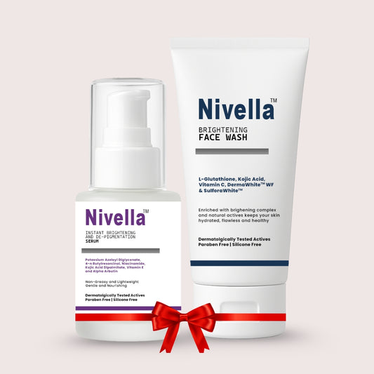 Nivella Brightening Skincare Duo – Face Wash & Serum